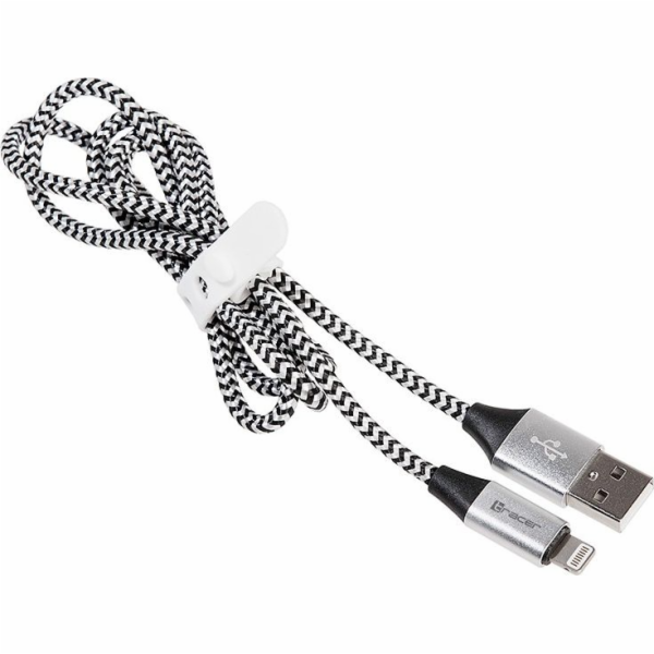 Tracer 46268 Lighting USB 2.0 Iphone AM 1m Black Silver