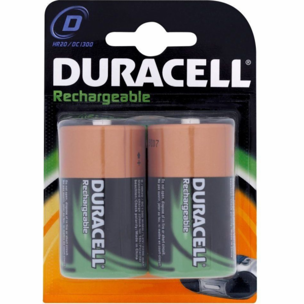 Duracell NiMH D HR20 2-balení, baterie