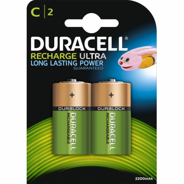 Duracell NiMH C HR14 2-balení, baterie