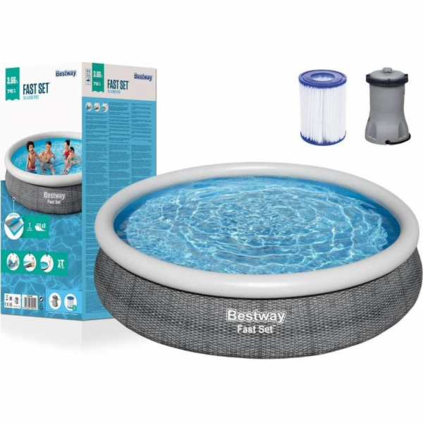 Bestway 57445 Fast Set Pool Set