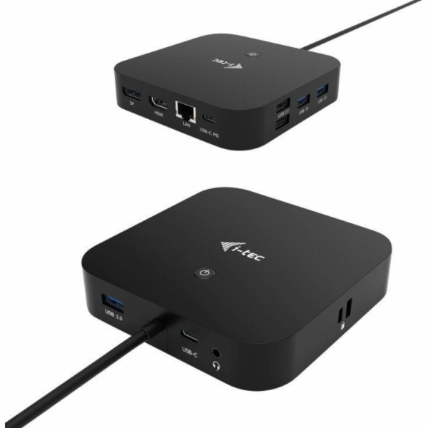 i-Tec USB-C HDMI DP Docking Station with Power Delivery 1...