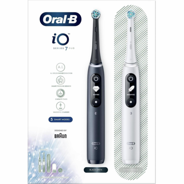 Oral-B iO7 Series Duo Pack Black Onyx
