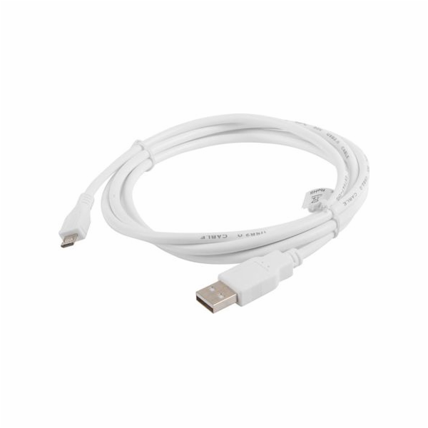 Lanberg CA-USBM-10CC-0018-W USB cable 1.8 m USB 2.0 Micro...