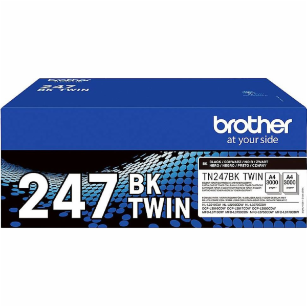 Toner schwarz TN-247BKTWIN