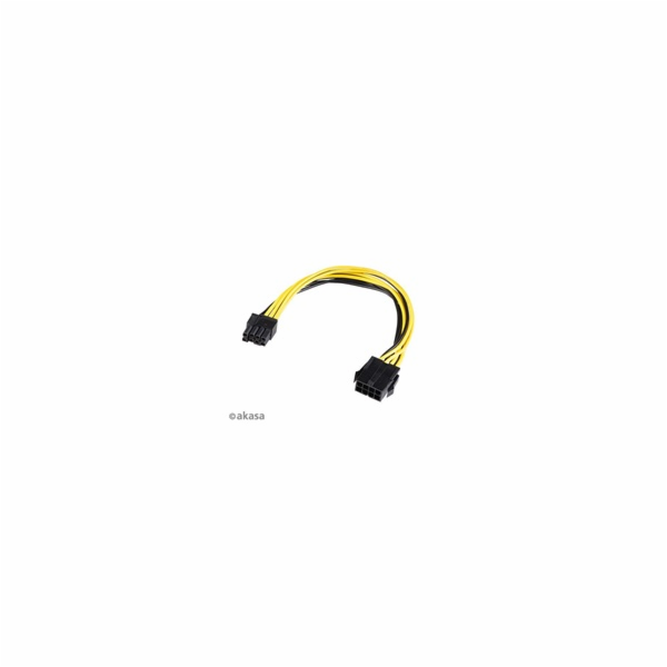 AKASA adaptér 12V ATX 8-Pin to PCIe 6+2 pin Adapter Cable