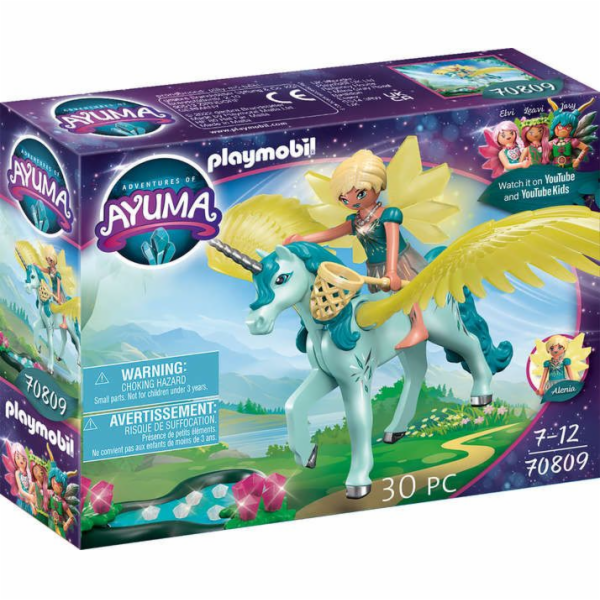Víla s jednorožcem Playmobil, Víly a jednorožci, 30 dílků...