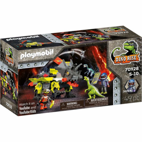Playmobil Bojový stroj Playmobil Robo-Dino - 70928