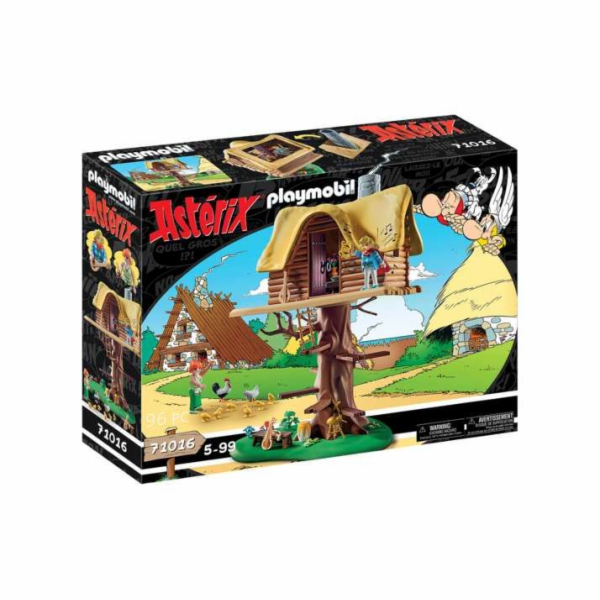 Dům na stromě Playmobil, Asterix, Trubadix a jeho žena, 9...