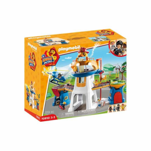 Hlavní velitelství Playmobil, Duck on Call, 119 dílků | 7...
