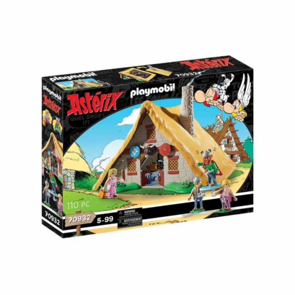 Majestatixova chata Playmobil, chata, náčelník a jeho žen...
