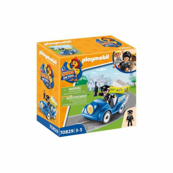 Miniauto policie Playmobil, Duck on Call, 20 dílků | 70829