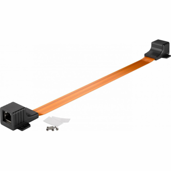 Fensterdurchführung Ultra-Slim, RJ45, Kabel