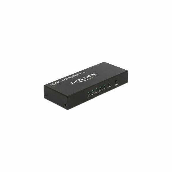 DeLOCK HDMI UHD Splitter 1 x HDMI vstup > 4 x HDMI výstup...