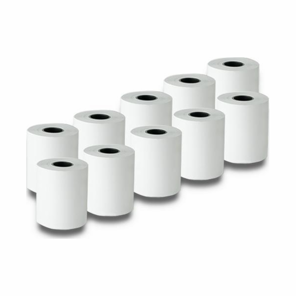 Qoltec 51900 Thermal roll 57 x 27 | 55g / m2 | 10 pcs. | ...
