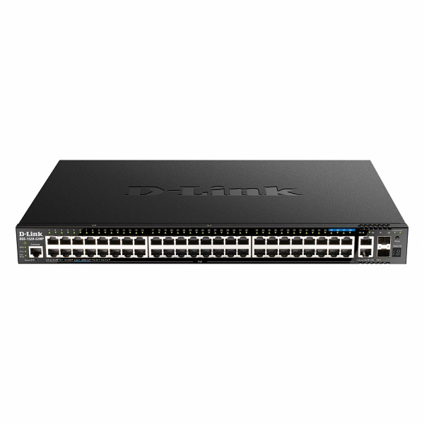 D-Link DGS 1520-52MP - Přepínač - L3 - inteligentní - 44 ...