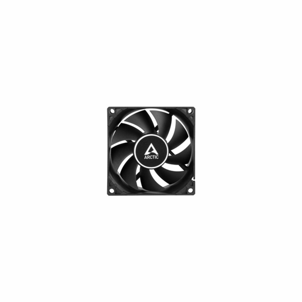 ARCTIC F8 black ventilátor 80mm / černý