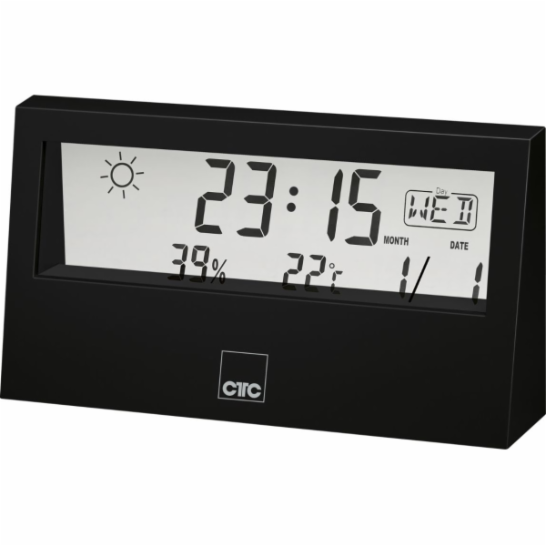 Meteostanice Clatronic WSU 7022, černá