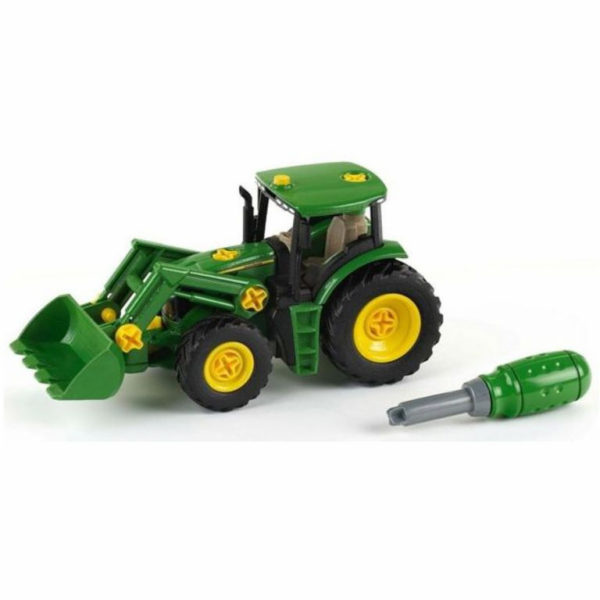 KLEIN 3903 traktor JOHN DEERE 6215R s čelním nakladačem a...