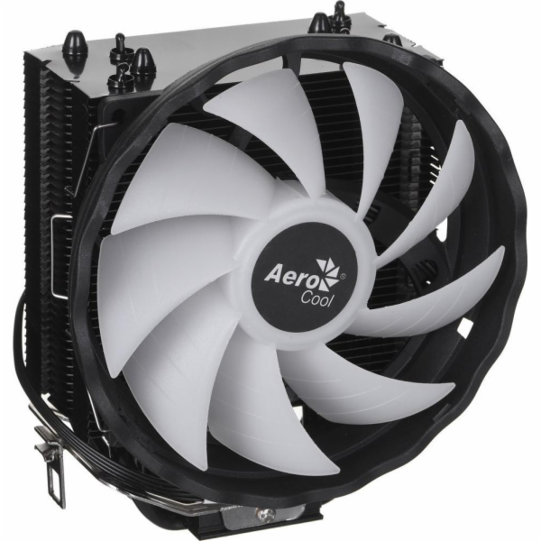 AeroCool Rave 4 FRGB chladič CPU 120mm LED fan, univ. socket