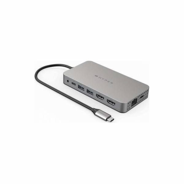Hyper Dual 4K HDMI 10-in-1 USB-C, dokovací stanice