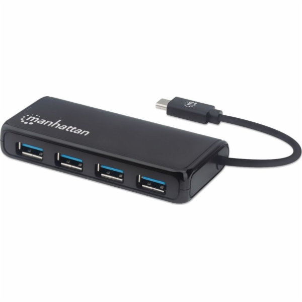 Manhattan USB HUB 4x USB-A 3.0 (164924)