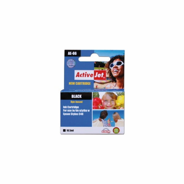 ActiveJet Ink cartridge Eps T066 C48 Bk - 10,5 ml     AE-66