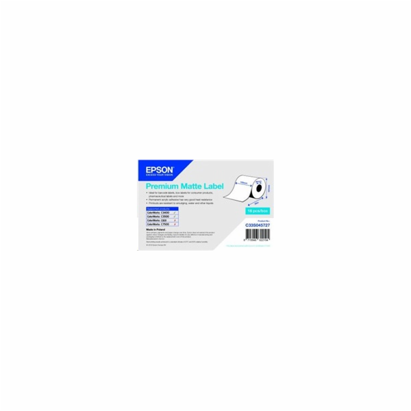 Premium Matte Label Cont.R, 105mmx35m, MOQ 18ks