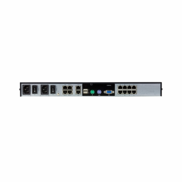 ATEN KN1108VA-AX-G 1-Local/1-Remote Access 8-Port Cat 5 K...