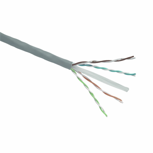 Instalační kabel Solarix CAT6 UTP PVC Eca 305m/box SXKD-6...