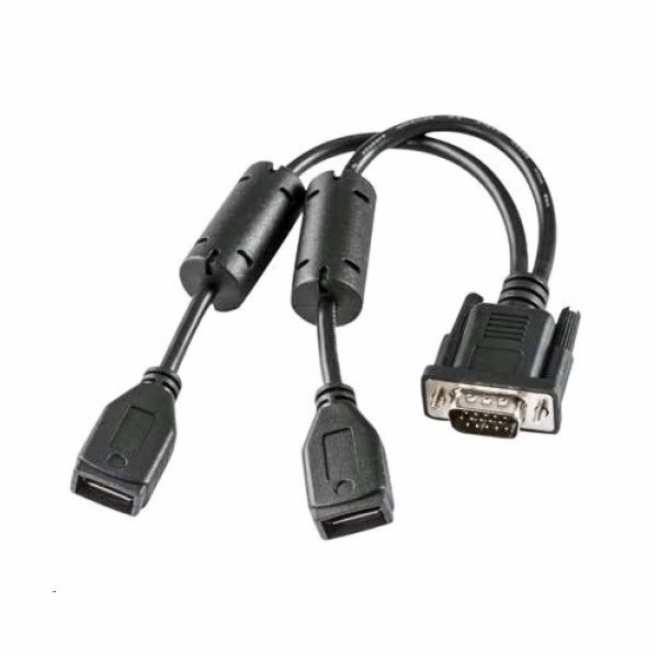 Honeywell VM3 USB Y CABLE - D15 MALE TO TWO USB TYPE A PLUG
