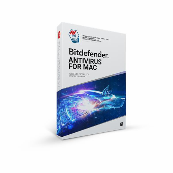 Bitdefender Antivirus for Mac 1 zařízení na 2 roky