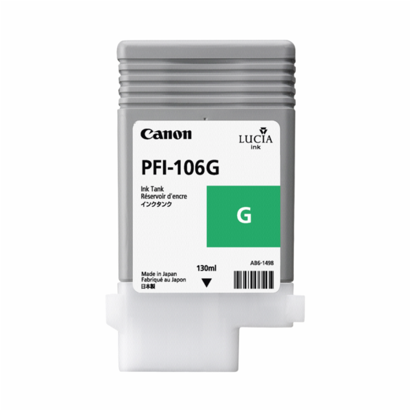 Canon PFI-106 G vc. napln zelena