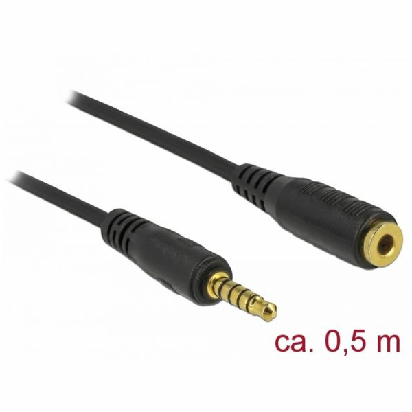 DeLOCK jack kabel 3,5 mm 5pin (zástrčka) > 3,5 mm 5pin (z...
