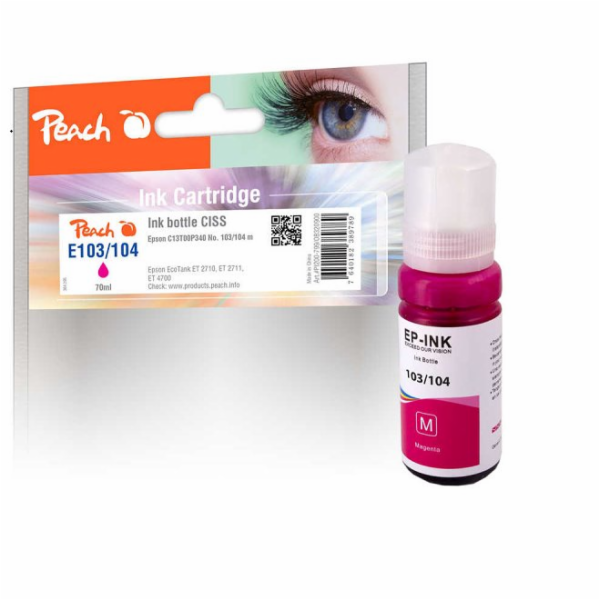 PEACH kompatibilní cartridge Epson No. 103/104, C13T00S34...