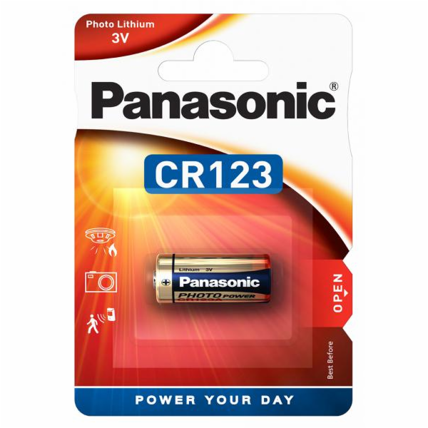 AVACOM Nenabíjecí fotobaterie CR123A Panasonic Lithium 1k...