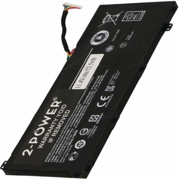 2-POWER Baterie 11,4V 4450mAh pro Acer Aspire VN7-571, VN...