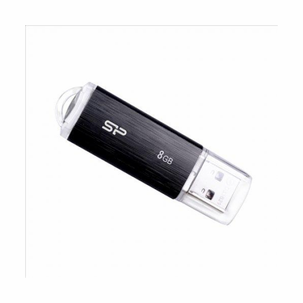 SILICON POWER memory USB Ultima U02 8GB USB 2.0 Black
