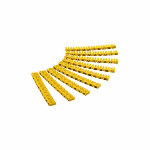 goobay Označovací klipy na kabel do průměru 6mm, písmena ...