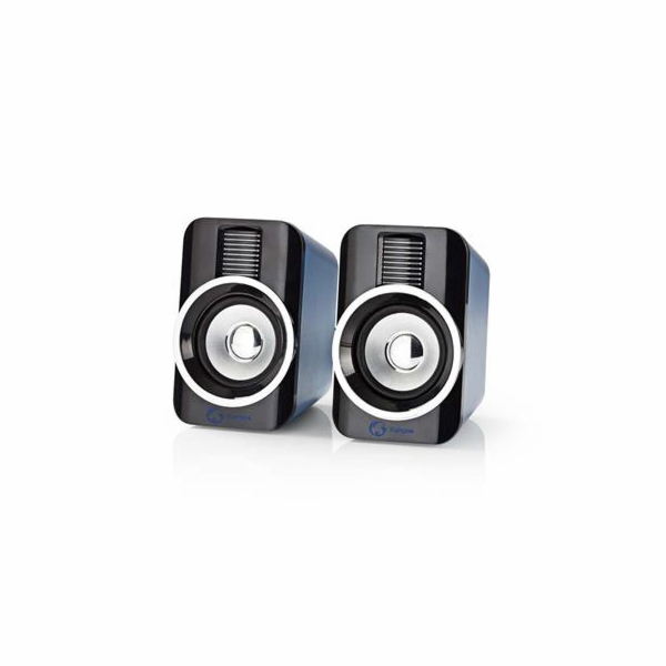 NEDIS herní reproduktory/ 2.0/ výkon 30 W/ 3,5 mm jack/ U...