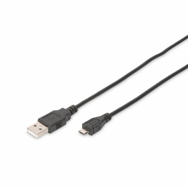 Digitus&nbsp;USB&nbsp;2.0&nbsp;connection&nbsp;cable,&nbsp;type&nbsp;&nbsp;A&nbsp;-&nbsp;micro&nbsp;B&nbsp;M/M,&nbsp;...