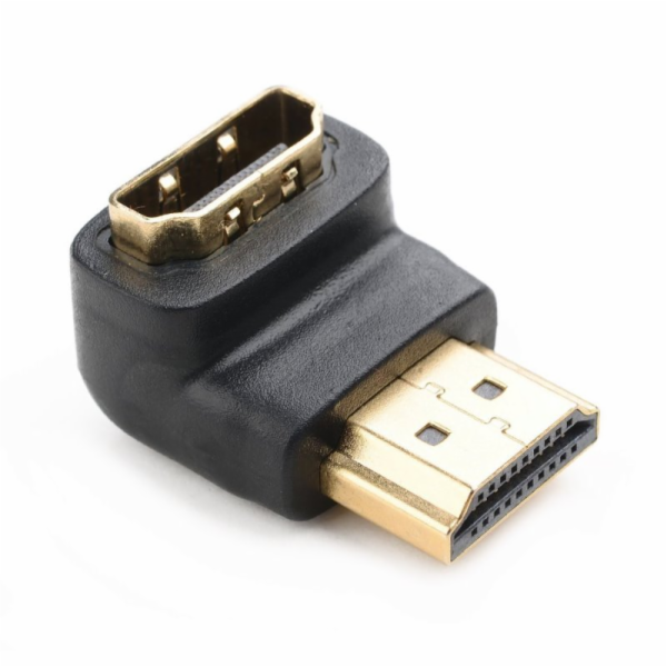 NEDIS adaptér HDMI úhlový 90°/ HDMI konektor - HDMI zásuv...
