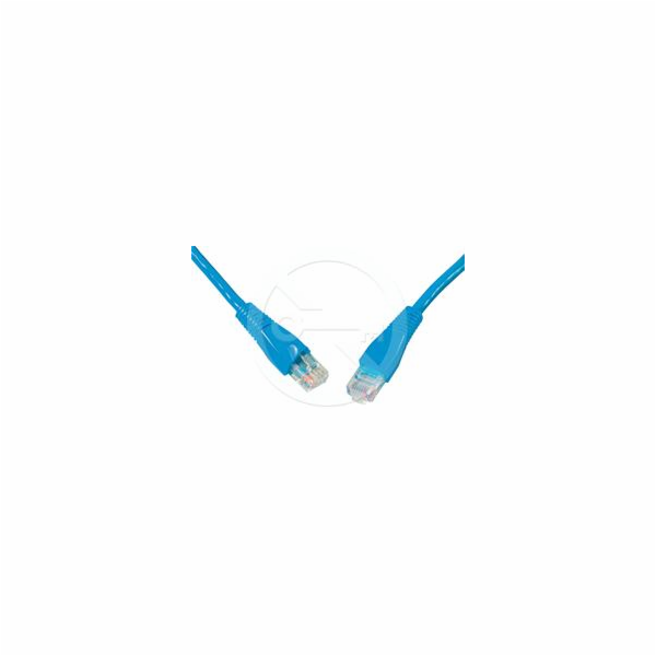SOLARIX patch kabel CAT6 UTP PVC 3m modrý snag-proof