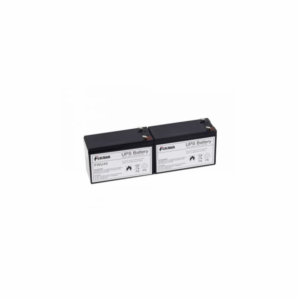 Baterie - FUKAWA FWU-48 sada baterií do RBC48 (12V/7Ah, 2ks)