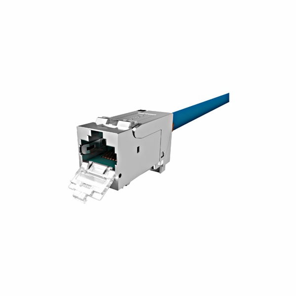 SCHRACK PERFORMANCE LINE modul RJ45, STP,Cat.6a 10Gb,4PPo...