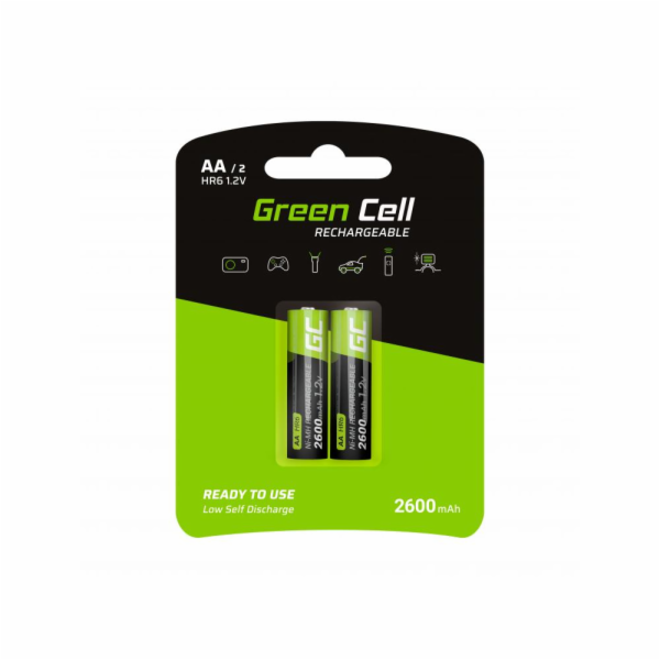 Green Cell GR05 baterie pro domácnost Dobíjecí baterie AA...