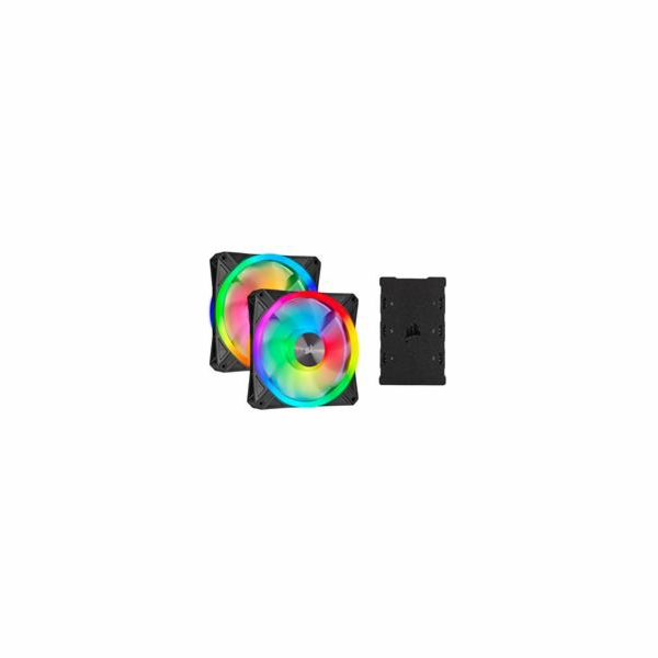 Corsair ventilátor QL Series QL140 RGB LED, 2x 140mm, 26d...