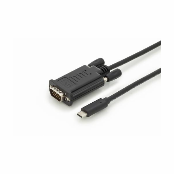 DIGITUS USB Type-C™ adapter cable, Type-C™ to VGA