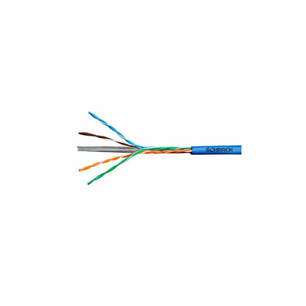Schrack HSEKU423P4 U/UTP Cat.6 4x2xAWG24 300 MHz, PVC, Ec...