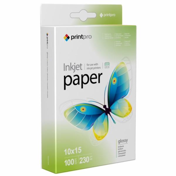 Colorway fotopapír Print Pro lesklý 230g/m2/ 10x15/ 100 l...