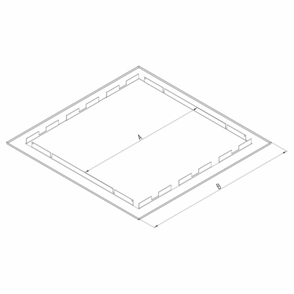 Sada pro zazdění RNA/SNA v.1000 RAL9003 hl.lesklá